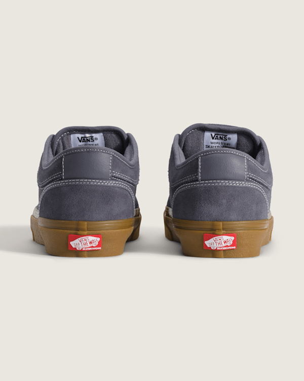 >Ⓜ️CHUKKA LOW TOP LACE UP CANVAS/SUEDE (LIGHT GRAY) DRIZZLE/GUM? BRAND NEW VANS Vans Skate Chukka Low Shoes - Mens Large Size – BigShoes main image 4