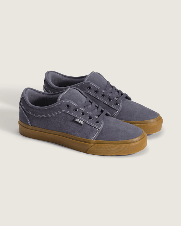>Ⓜ️CHUKKA LOW TOP LACE UP CANVAS/SUEDE (LIGHT GRAY) DRIZZLE/GUM? BRAND NEW VANS Vans Skate Chukka Low Shoes - Mens Large Size – BigShoes main image 2