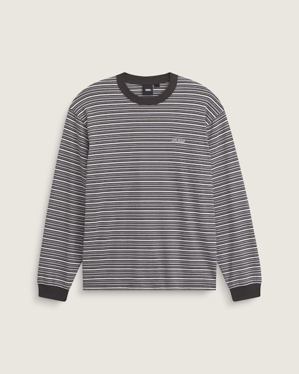 Wesley Stripe Long Sleeve Knit Shirt