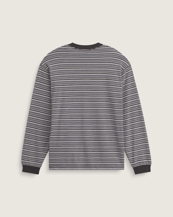 Wesley Stripe Long Sleeve Knit Shirt