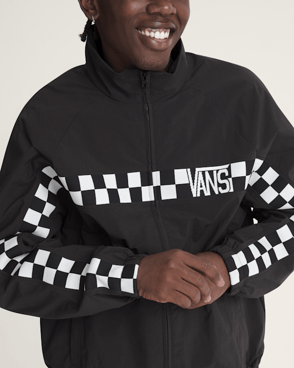Ronnie Track Jacket in Black | Vans
