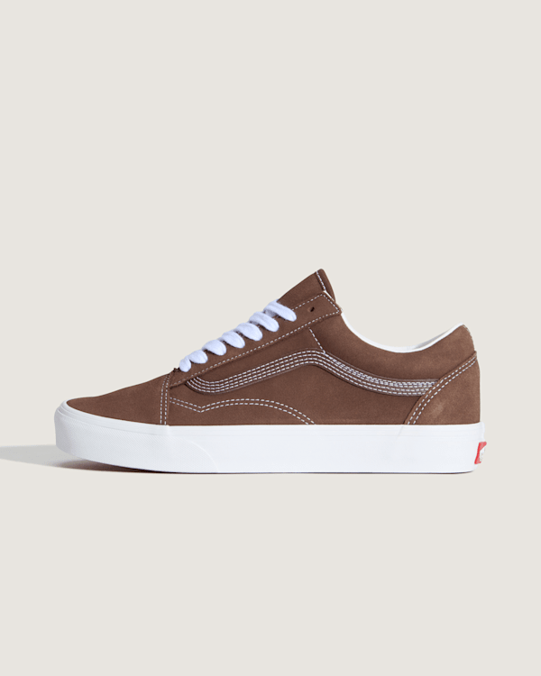 Old Skool Shoe in Potting Soil Brown