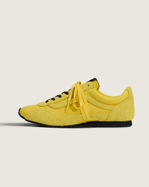 Vans Premium Super Lowpro Trainer Shoes (Space Yellow)