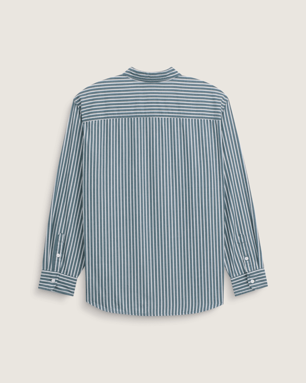 Premium Dobby Stripe Long Sleeve Shirt