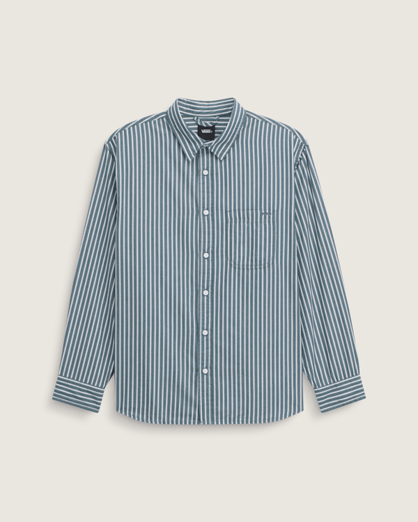 Premium Dobby Stripe Long Sleeve Shirt