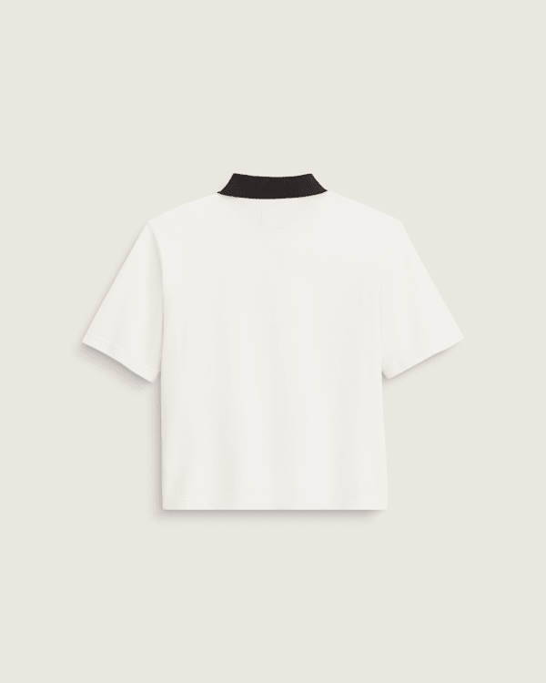 Swing Knit Polo Shirt in Marshmallow White | Vans