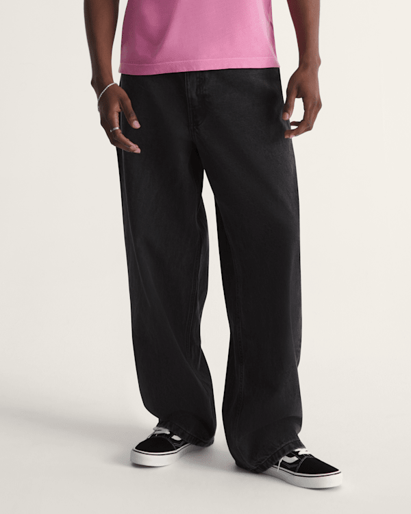 Check-5 Baggy Denim Pants