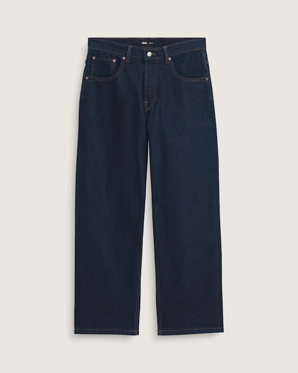 Premium Check-5 Loose Denim Pants