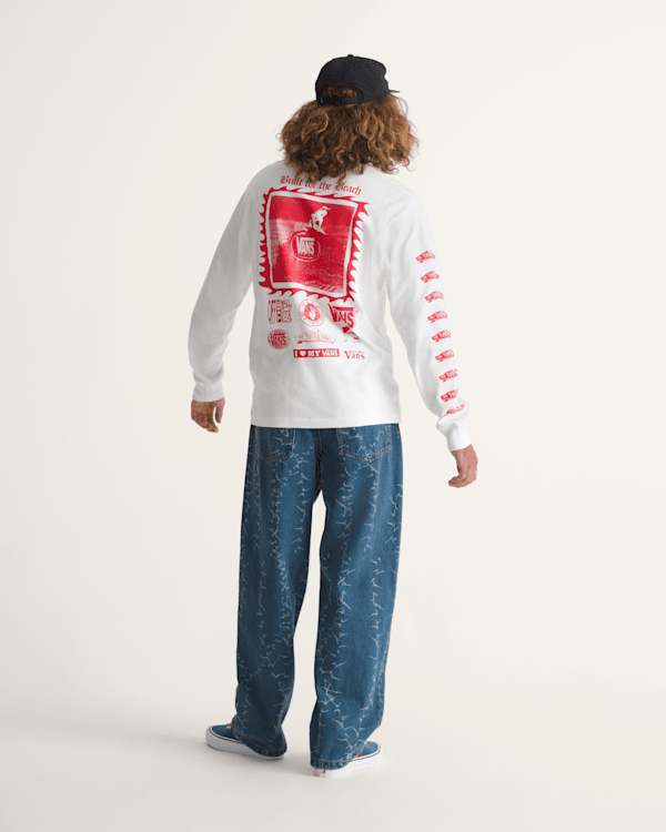Check-5 Baggy Denim Pants in Vintage Indigo Blue | Vans