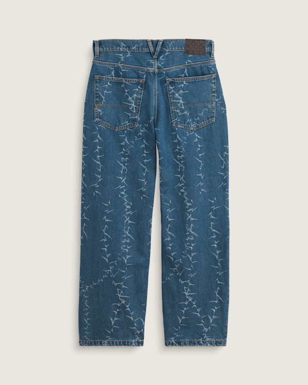 パンツ JaneMarple British check baggy pants Check5-Baggy-Denim-Pants-VANS-