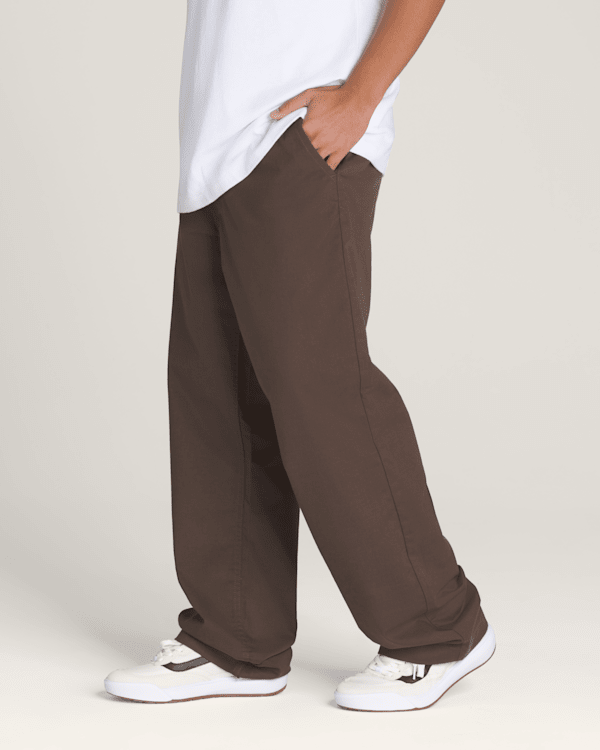 Authentic Chino Loose Pants en Turkish Coffee Brown | Vans CA