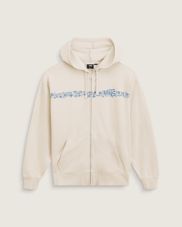 Sunny Daze 66 Zip Hoodie in Oatmeal Beige | Vans