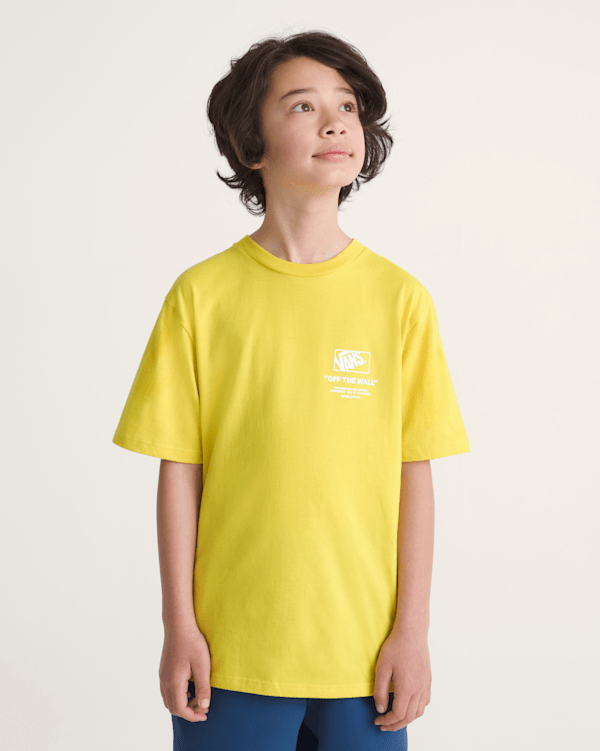 こ*め様 house on the hill ss tee (check) 10 Kids Stacked Hi T-Shirt | Vans US