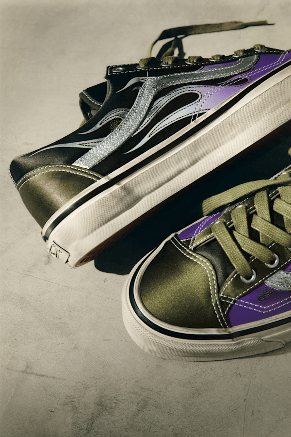 Premium Old Skool 36 Shoe in Archive Flame Green Balsam | Vans