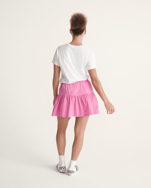 Francesca Mini Skirt in Fizz Pink | Vans