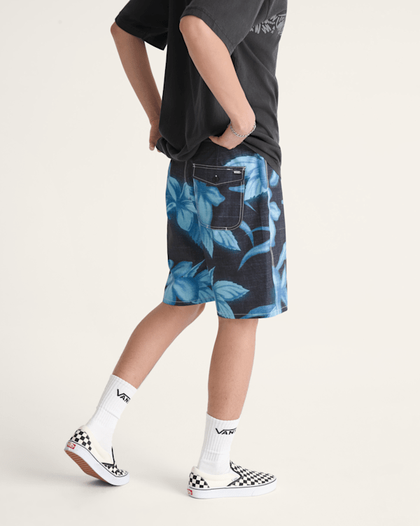 Airbrush Floral Boardshorts