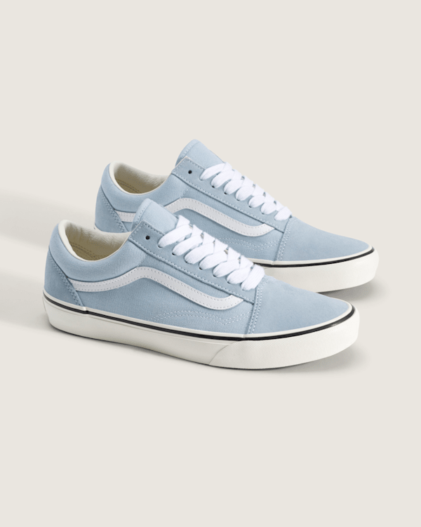 Vans Old Skool Men's Shoes in (Canvas) Soft Slate Blue Size 08.5