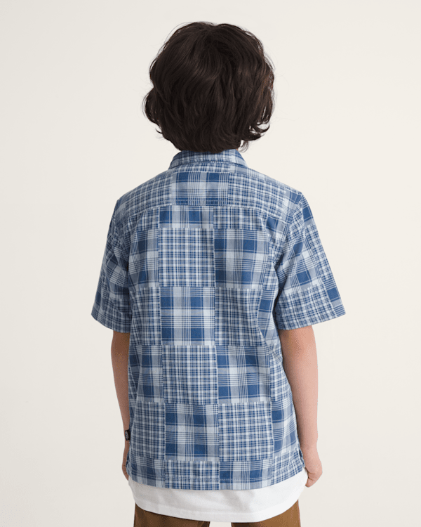Kids Larkspur Plaid Shirt