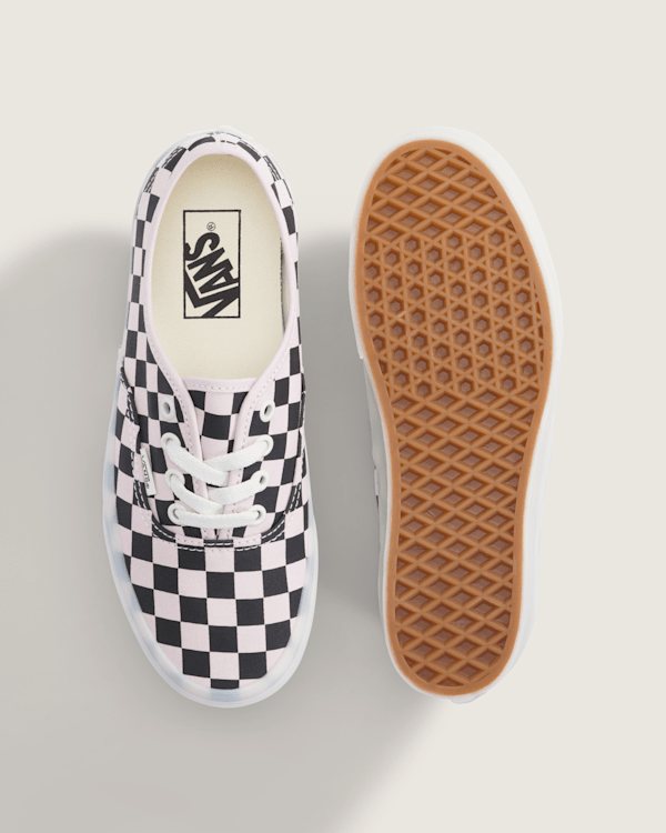 Authentic Checkerboard Platform Shoe