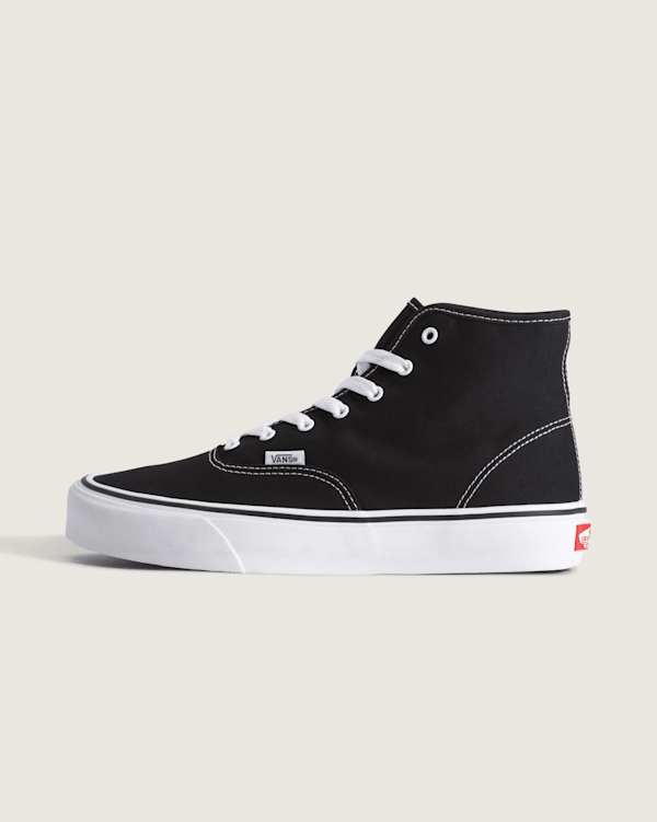 RESISTANT THE AUTHENTIC（オーセンティック2） Authentic Hi 2.0 Shoe in Black / True White | Vans