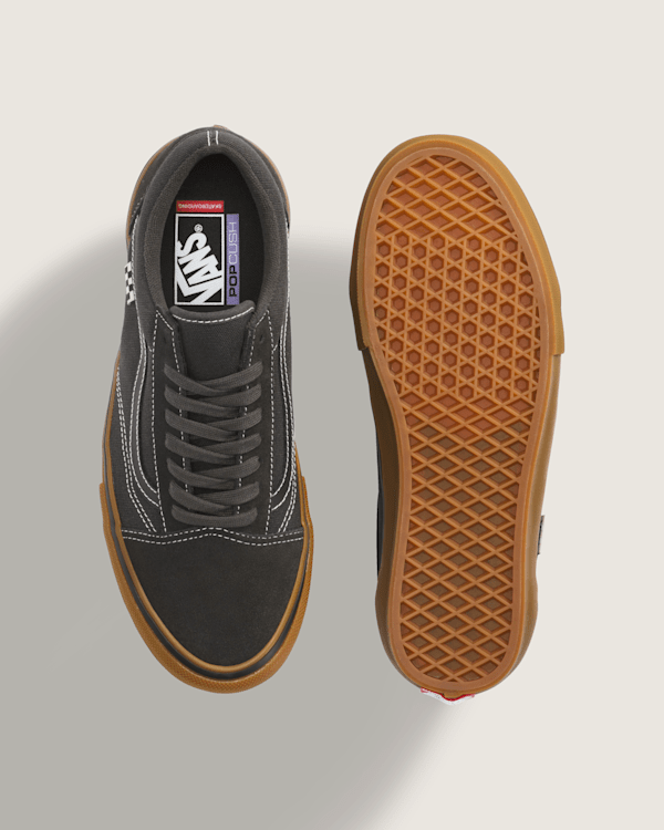 Skate Old Skool Shoe in Black / Gum | Vans
