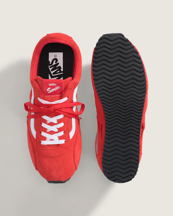 Premium Super Lowpro Trainer in Tomato | Vans
