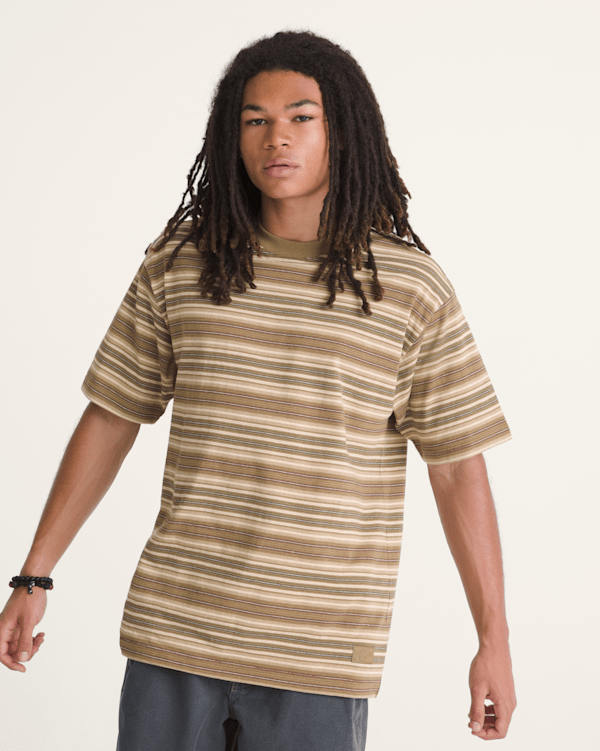 Ringer Striped Knit Shirt