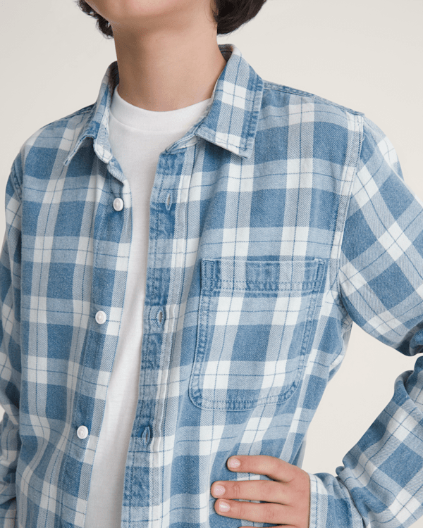 Kids Lawson Solid Oxford Long Sleeve Shirt