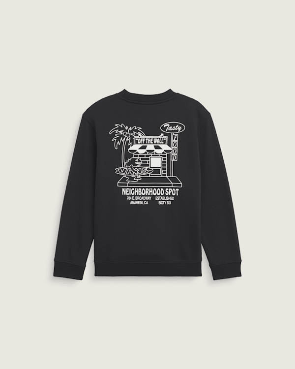 Kids Food Spot Crew Pullover