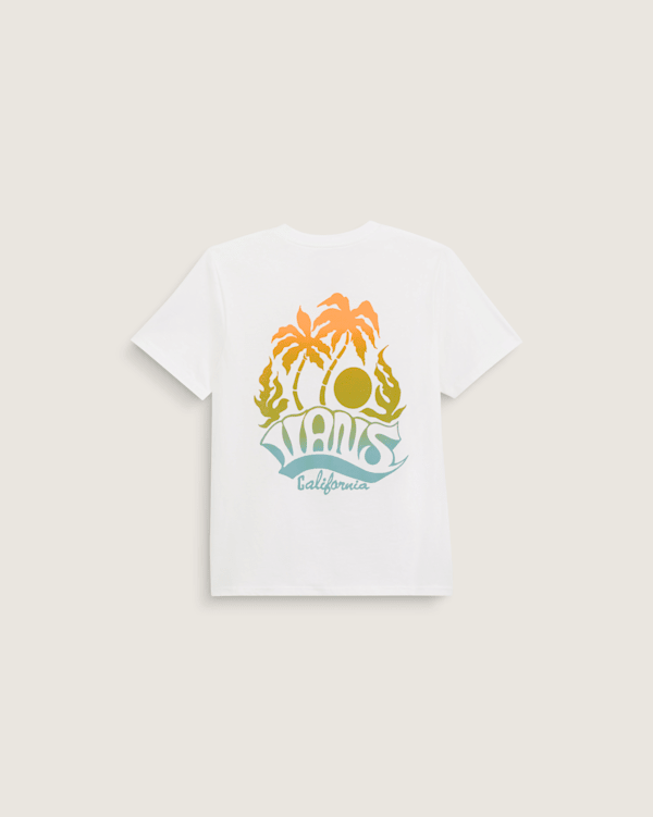Kids Sea Level T-Shirt in White | Vans