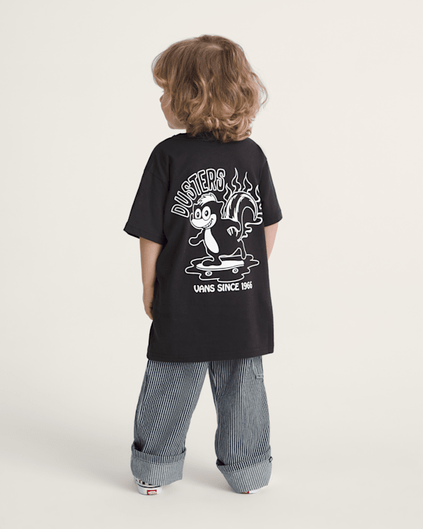 Little Kids Drill Chore Loose Stripe Pants