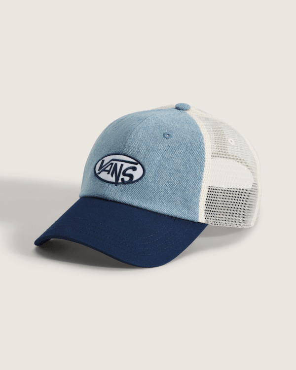 Beach Trucker Hat in Stonewash Blue | Vans
