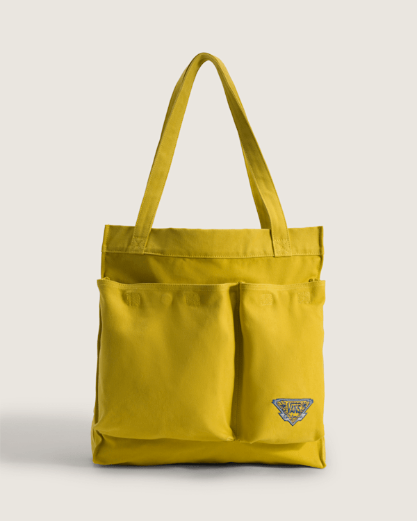 Airbrush Sunset Tote Bag in Space Yellow | Vans