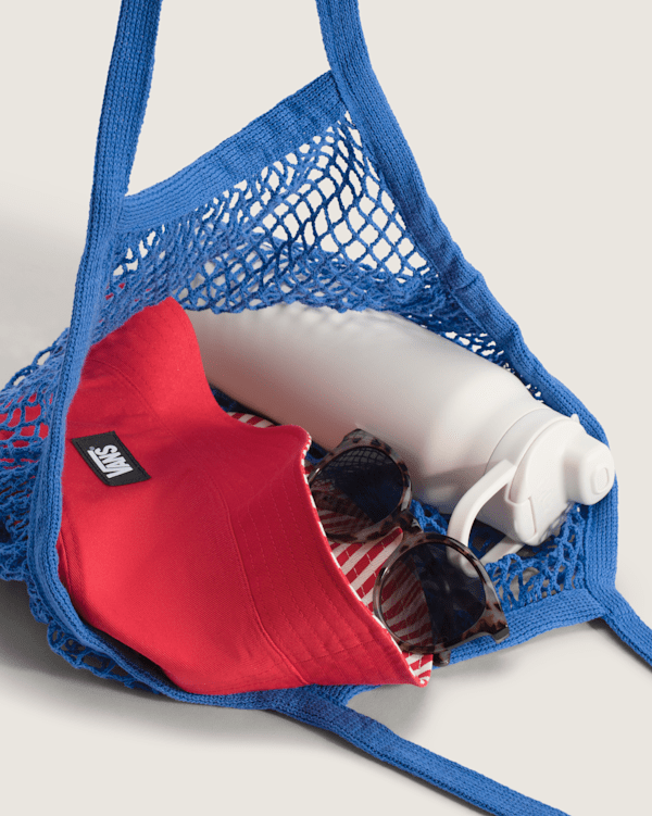 Sunset Summer Mesh Bag in True Blue | Vans