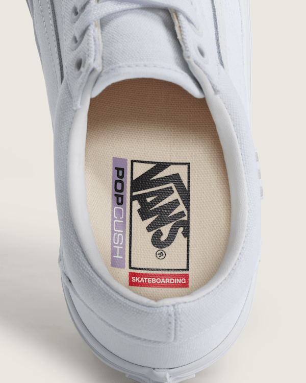 Skate Old Skool Shoe in True White | Vans