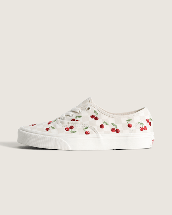 Authentic Shoe in Checkerboard Turtledove White / Marshmallow