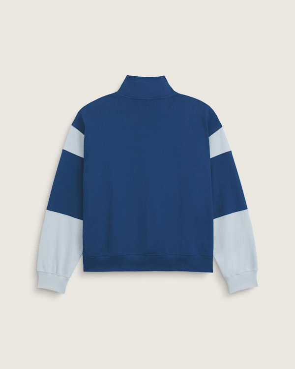 Retro Sport Mock Neck Full Zip