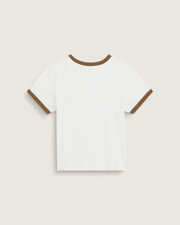 PHEENY新品未使用⭐️VintageJersey L/S Ringer Tee Lefty Script Ringer T-Shirt in Marshmallow White | Vans