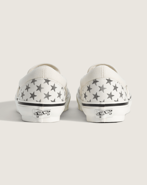 Premium Classic Slip-On Shoe in Marshmallow White / Black | Vans