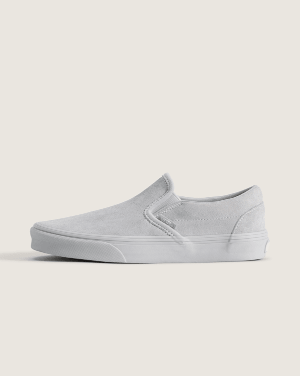 vans premium slip on グレー Classic Slip-On Shoe in Light Grey | Vans