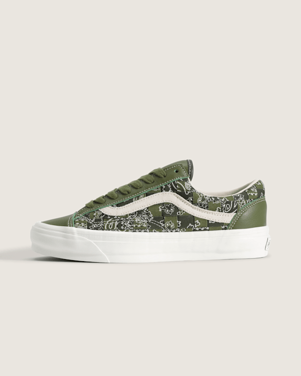 Premium Old Skool 36 Shoe in Green Balsam | Vans