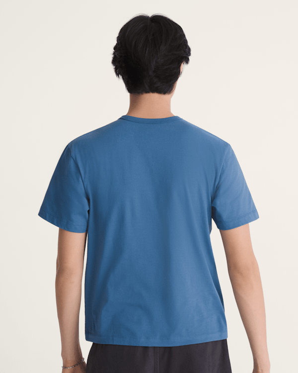 Left Chest Logo Shrunken T-Shirt