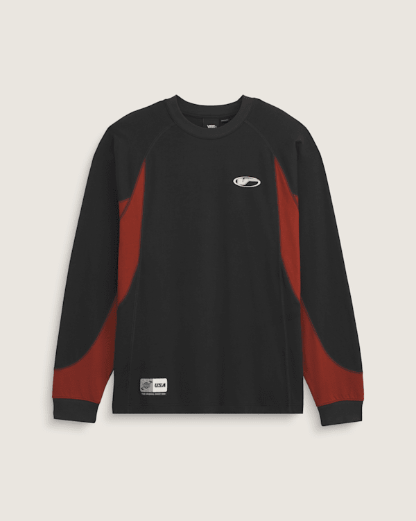 Retro Sport Long Sleeve T-Shirt in Black | Vans