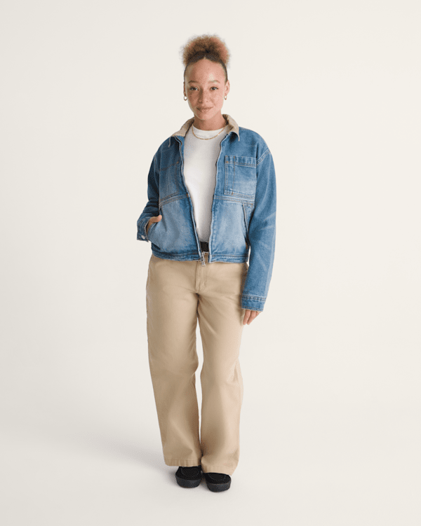 Nicola Cropped Chore Denim Jacket