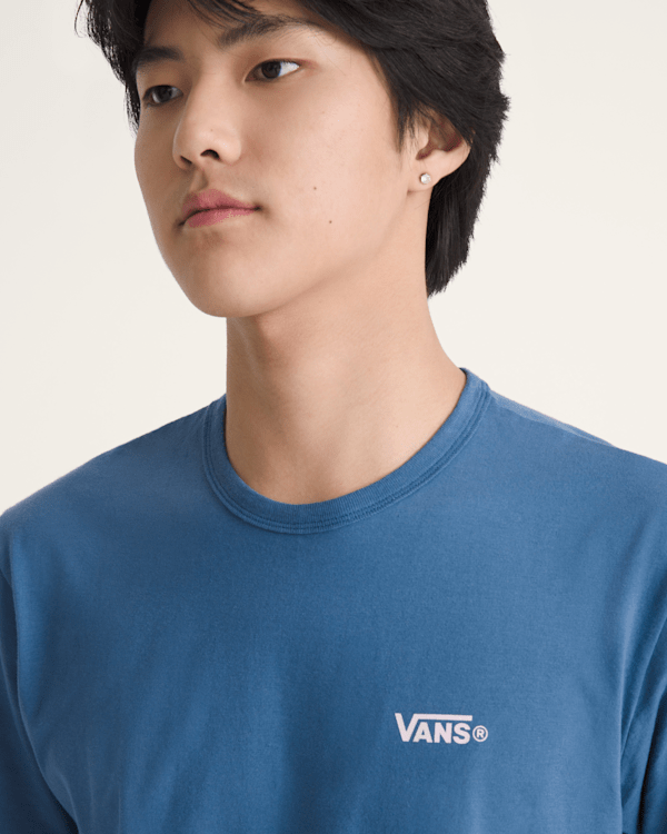 Left Chest Logo Shrunken T-Shirt