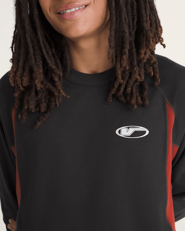 Retro Sport Long Sleeve T-Shirt in Black | Vans