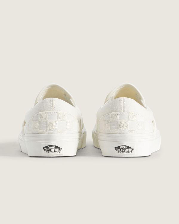 Classic Slip-On Checkerboard Shoe in Checkerboard White | Vans