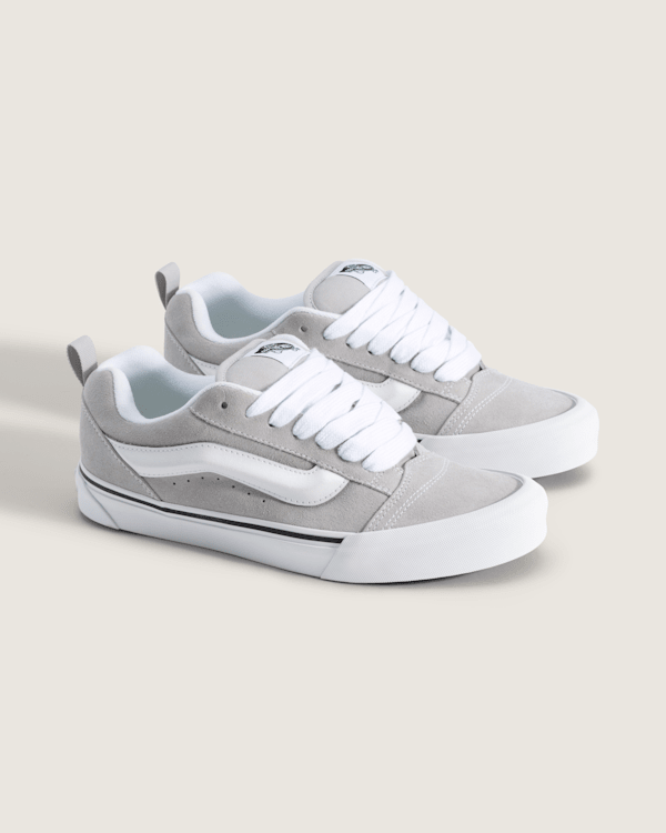 Knu Skool Shoe in Light Grey | Vans