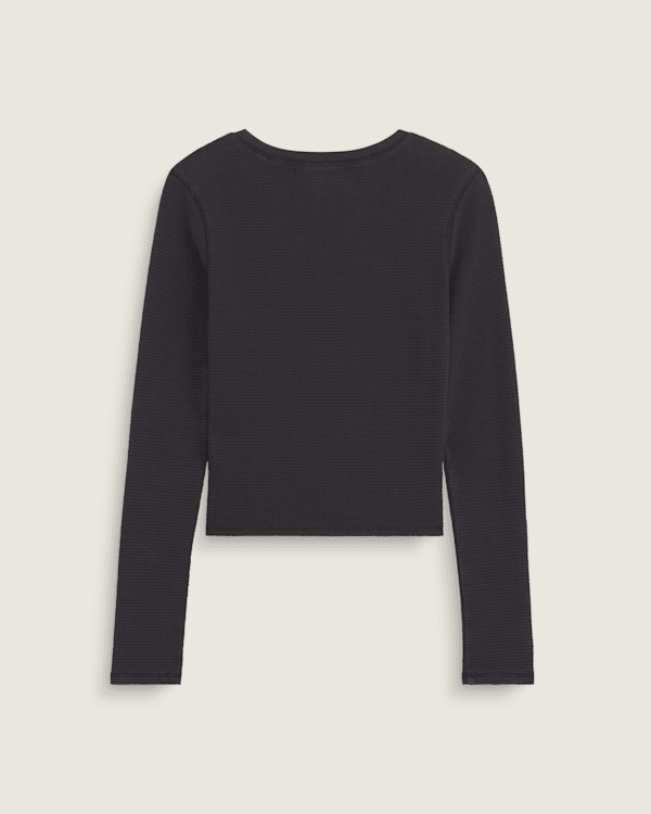Teri Waffle Long Sleeve Shirt