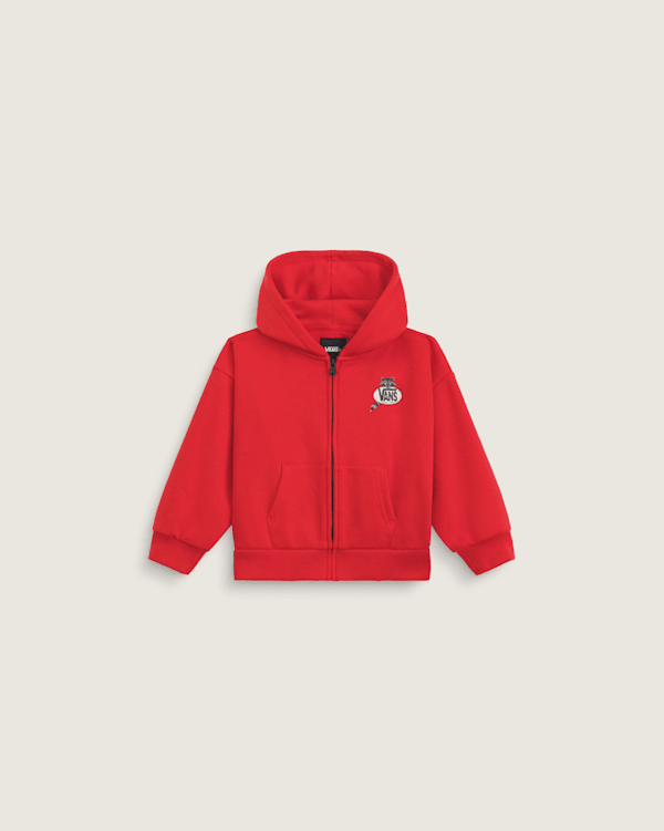ドジャース　kidsジャンパー　made in USA Little Kids Dumpster Raccoon Zip Hoodie in Racing Red | Vans